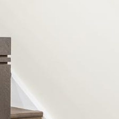 Black cable stair rail