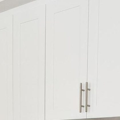 White shaker cabinetry